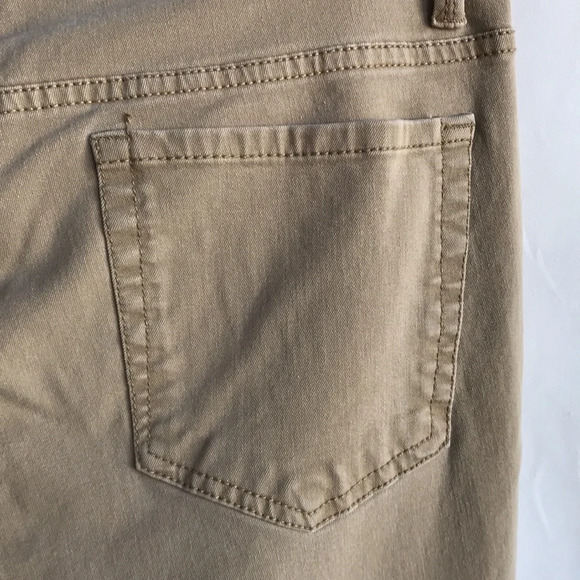 Faded Glory beige / tan ultimate boot cut jeans, size 14 petite - Picture 7 of 12